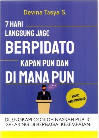 Image of Pidato 3 Bahasa: Arab-Inggris-Indonesia